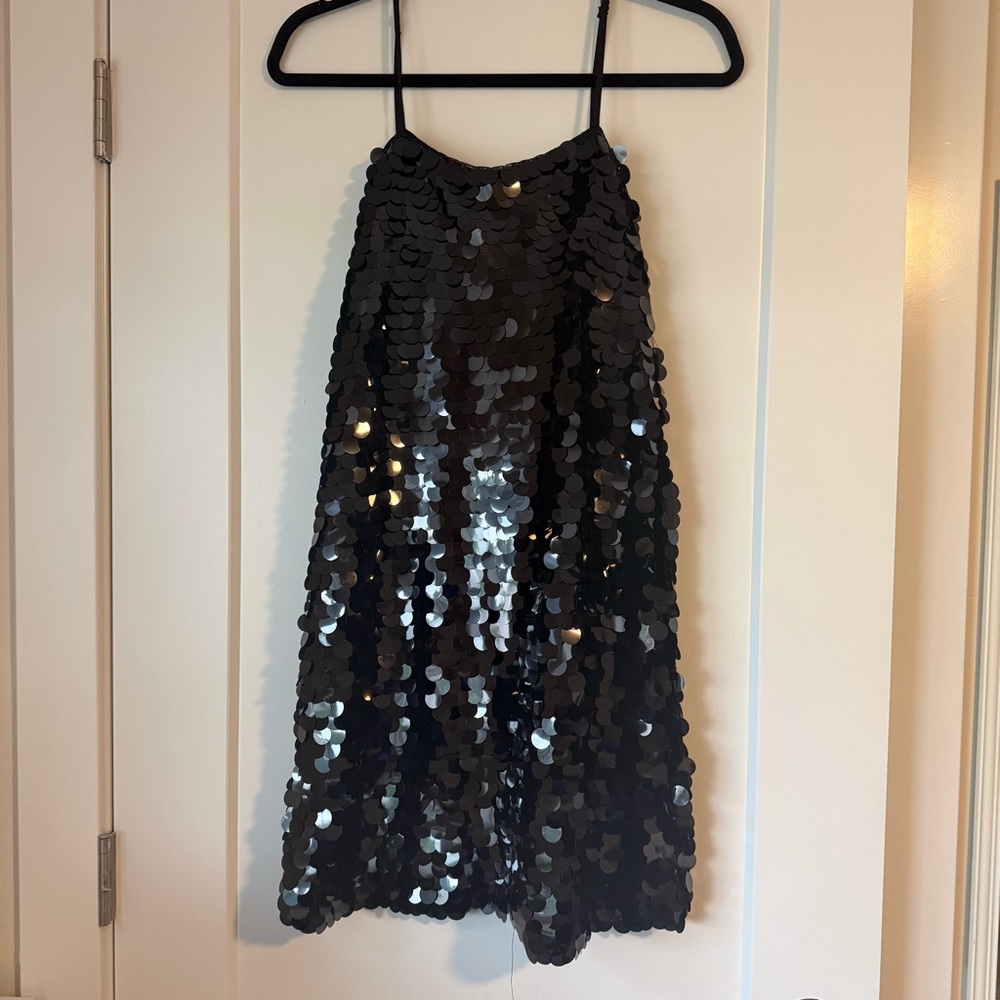 A New Day (Target) Black Sequin Mini Dress